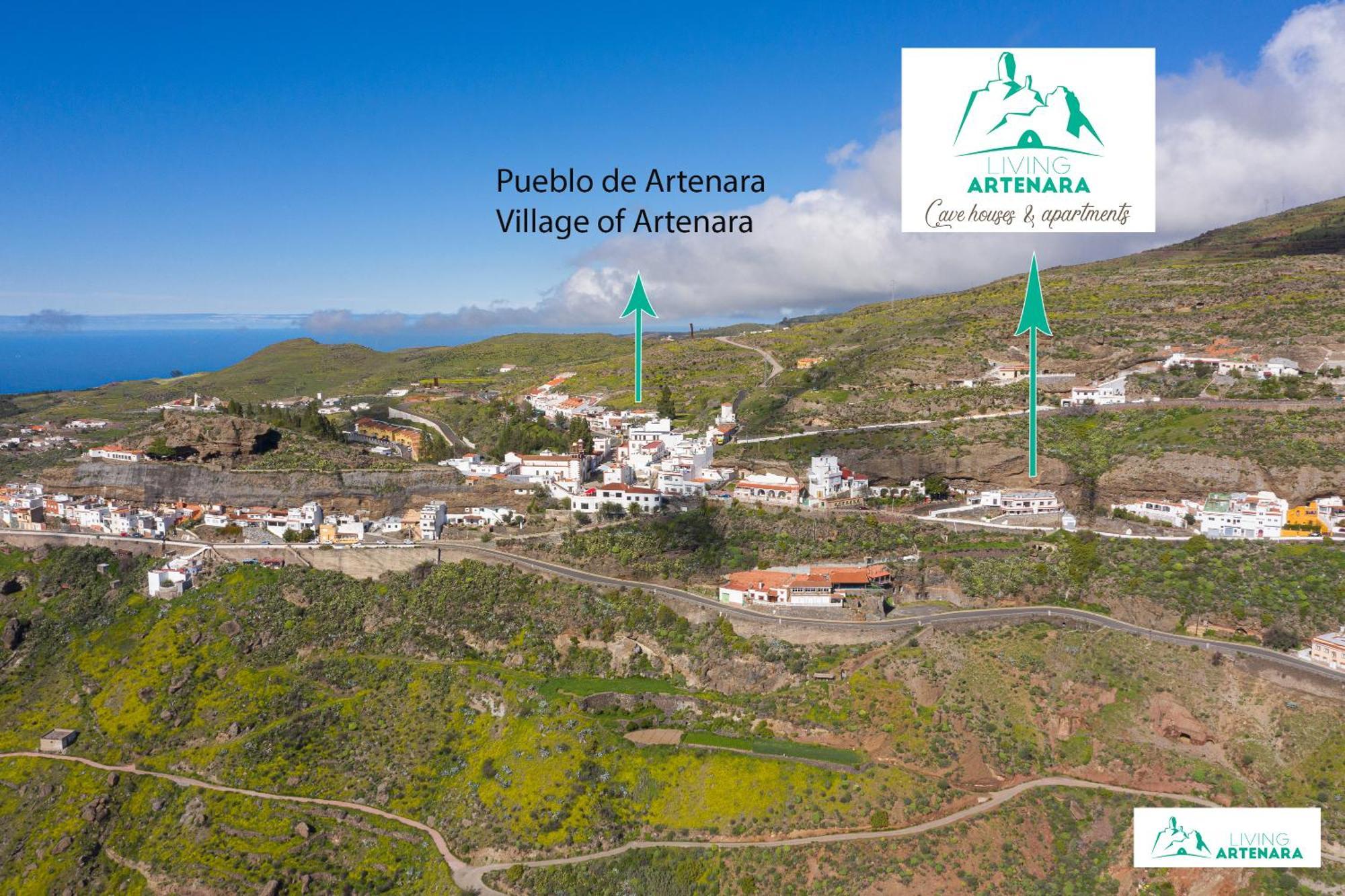 Living Artenara - Cave House & Silence Adults Only Luaran gambar
